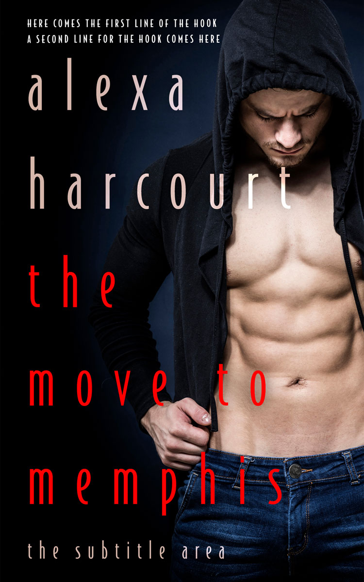 2D view of Premade Erotica Book Cover - Eunry