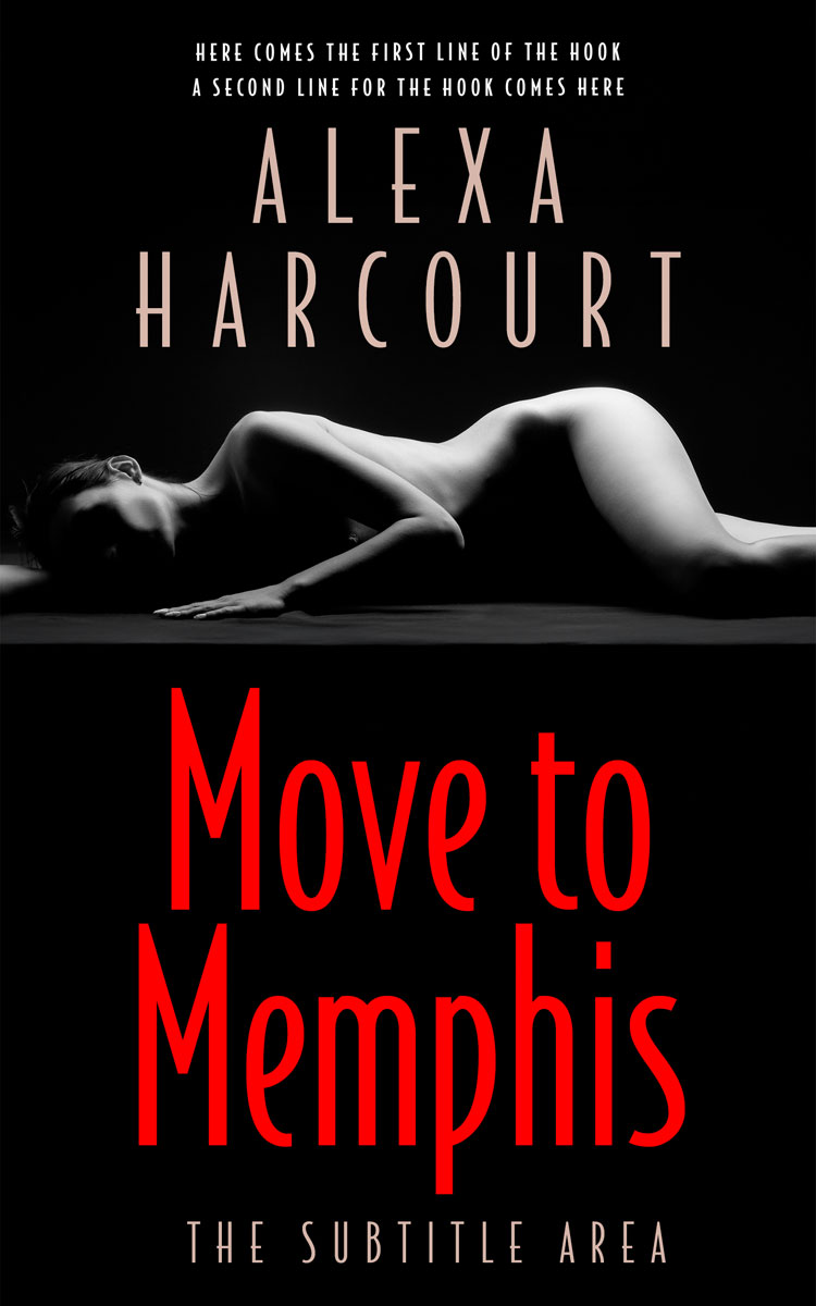 2D view of Premade Erotica Book Cover - Mandy