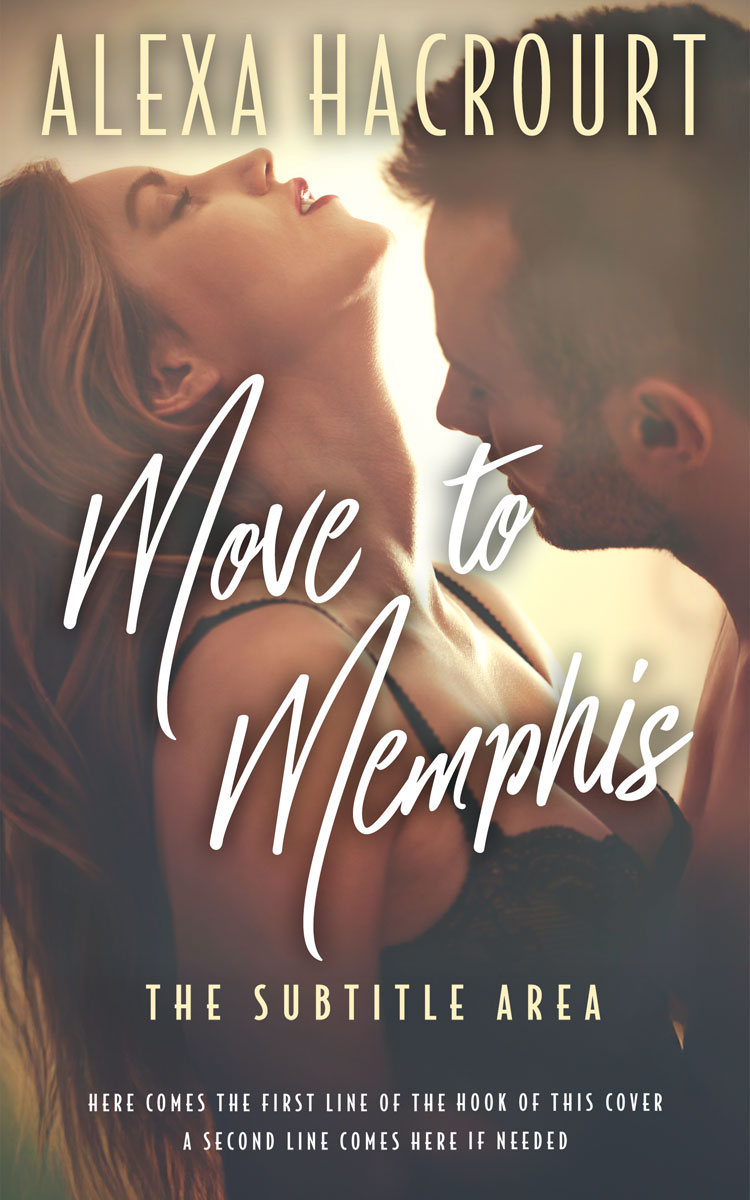 2D view of Premade Romance Book Cover - Dorado