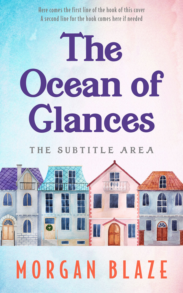 2D view of Premade Literary Fiction Book Cover - Athens Gray