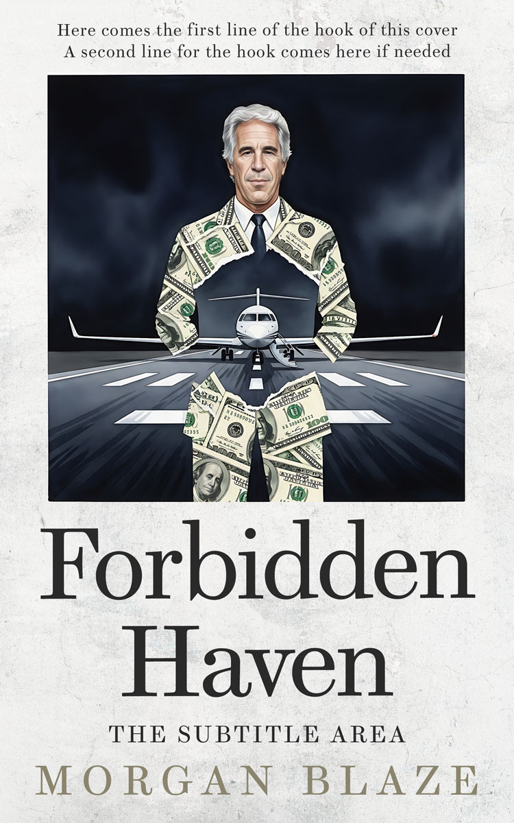 2D view of Premade Politics & Law & Society Book Cover - Quill Gray