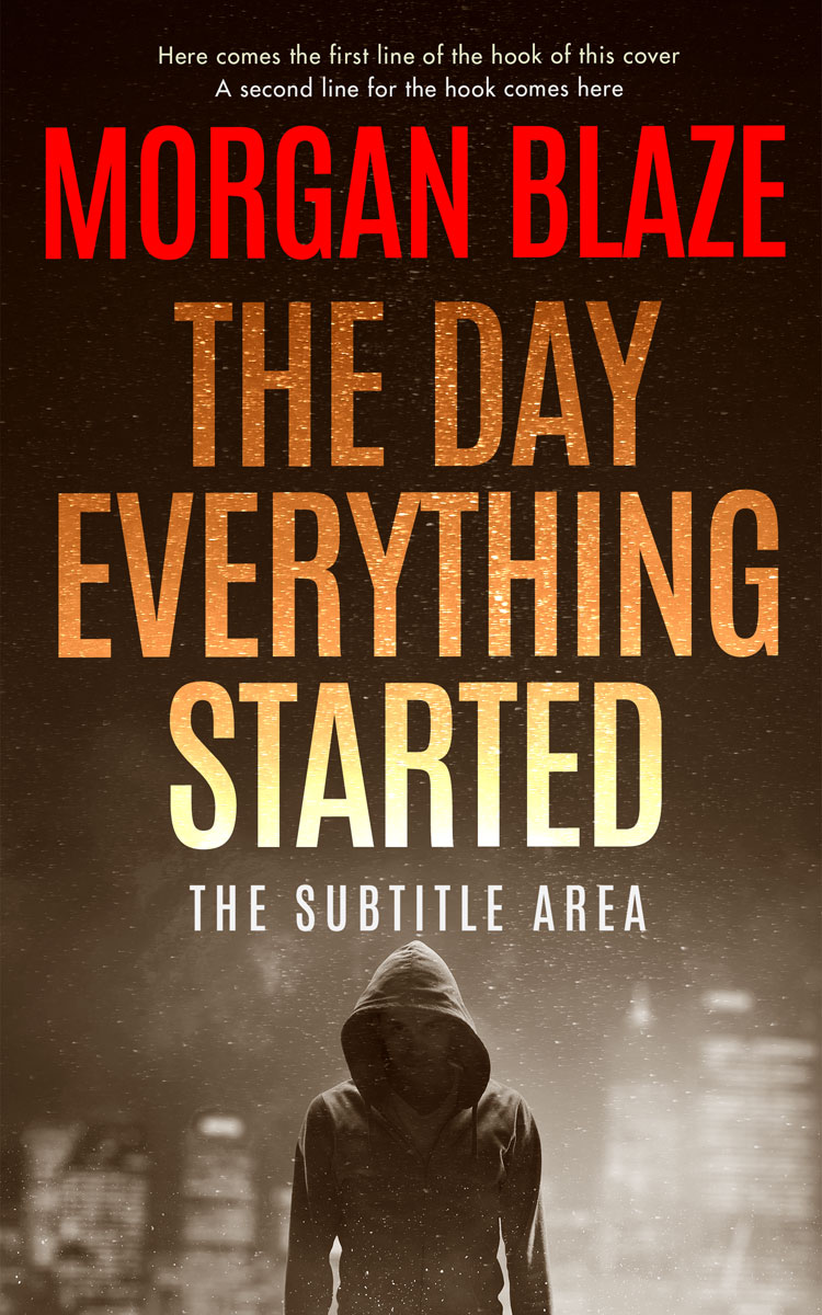 2D view of Premade Mystery & Thriller & Suspense Book Cover - Copperfield