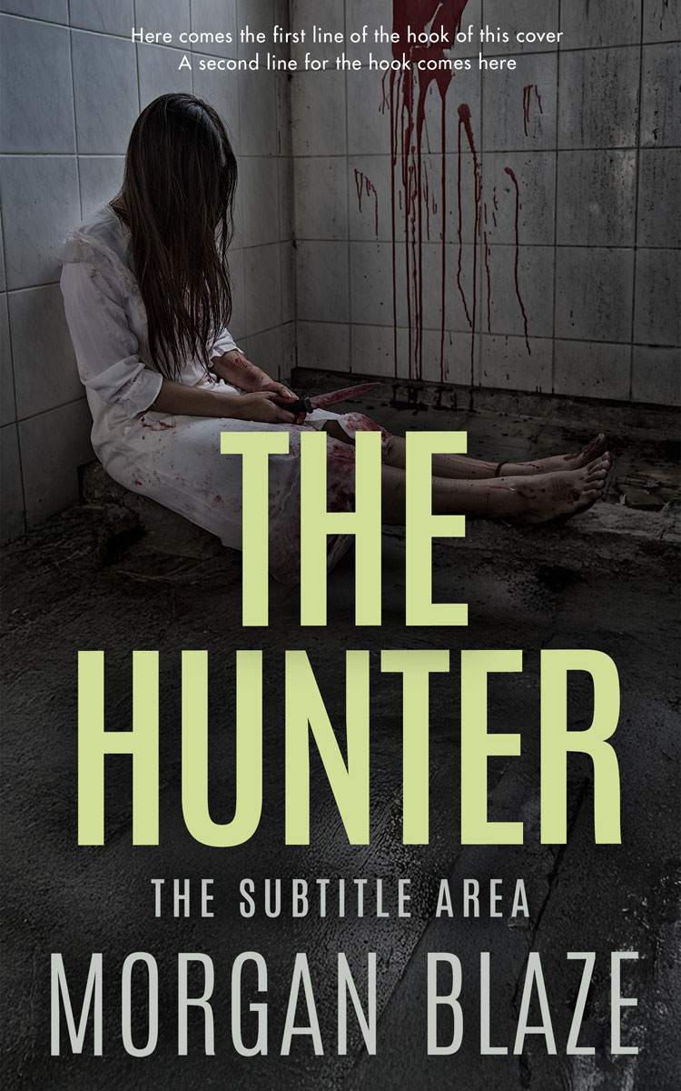 2D view of Premade Mystery & Thriller & Suspense Book Cover - Tuatara