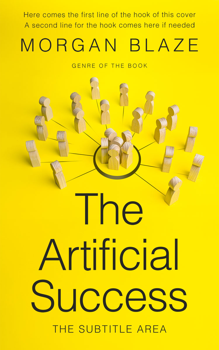 2D view of Premade Business Book Cover - Turbo