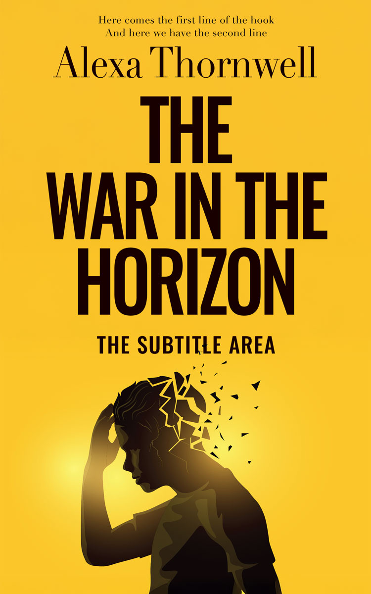 2D view of Premade Mystery & Thriller & Suspense Book Cover - Crowshead