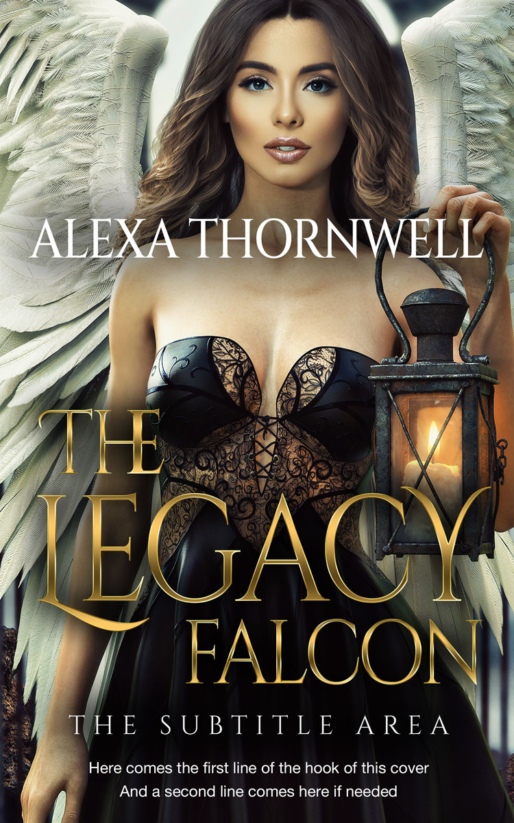 2D view of Custom & Premade Paranormal & Urban Book Cover - Chino #35931 | BookCoverZone*