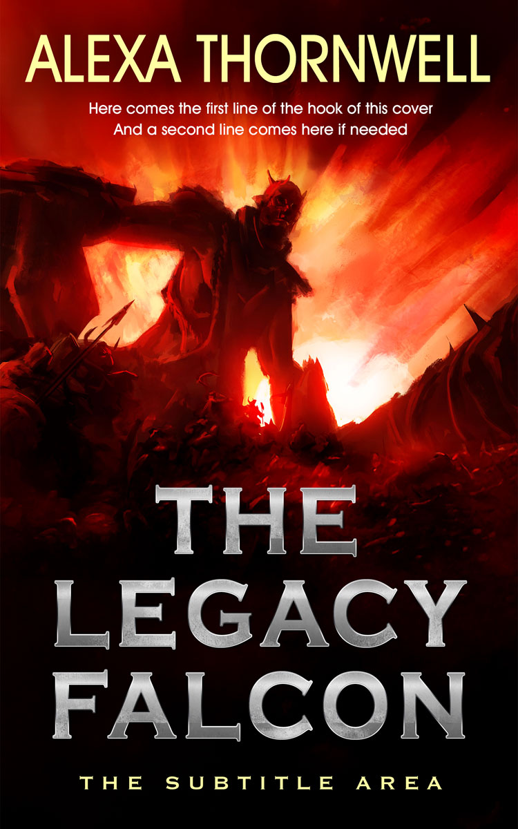 2D view of Custom & Premade Fantasy Book Cover - Terracotta #35946 | BookCoverZone*