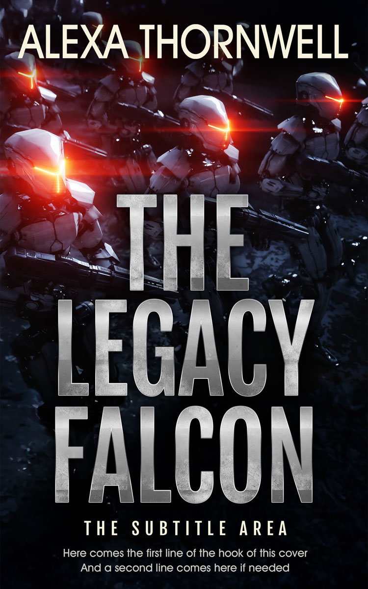 2D view of Custom & Premade  Book Cover - Thatch #35952 | BookCoverZone*