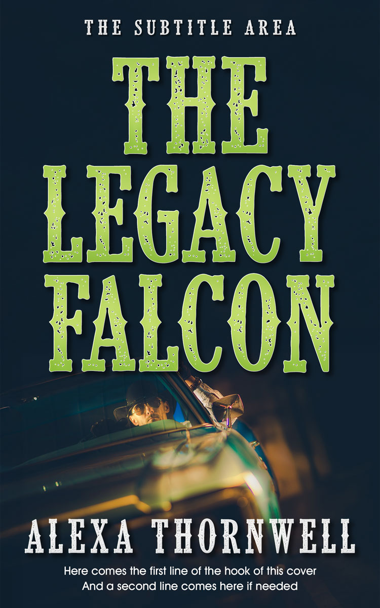 2D view of Premade Mystery & Thriller & Suspense Book Cover - Wild Willow #36015 | BookCoverZone*