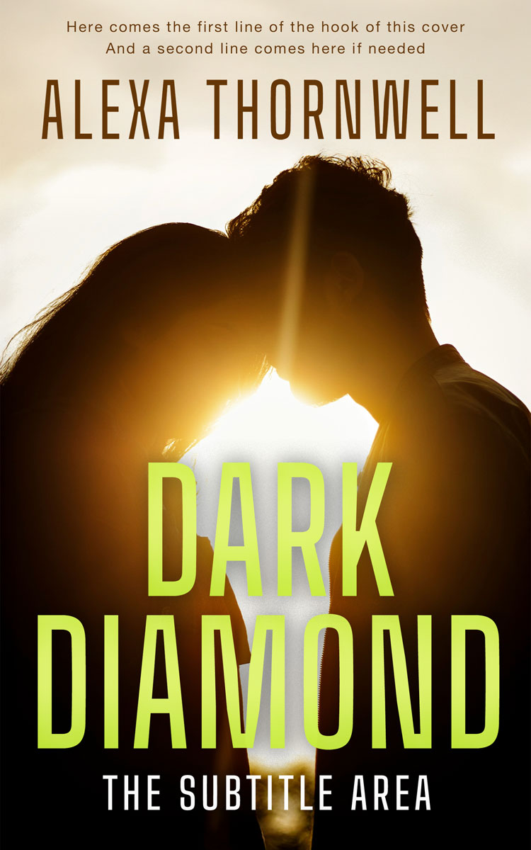 2D view of Premade Romance Book Cover - Creole #36038 | BookCoverZone*