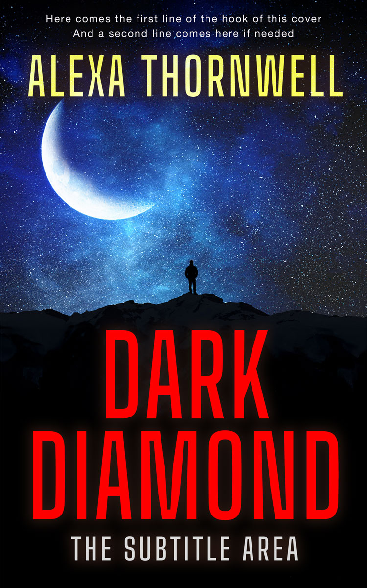 2D view of Premade Mystery & Thriller & Suspense Book Cover - Vulcan #36046 | BookCoverZone*