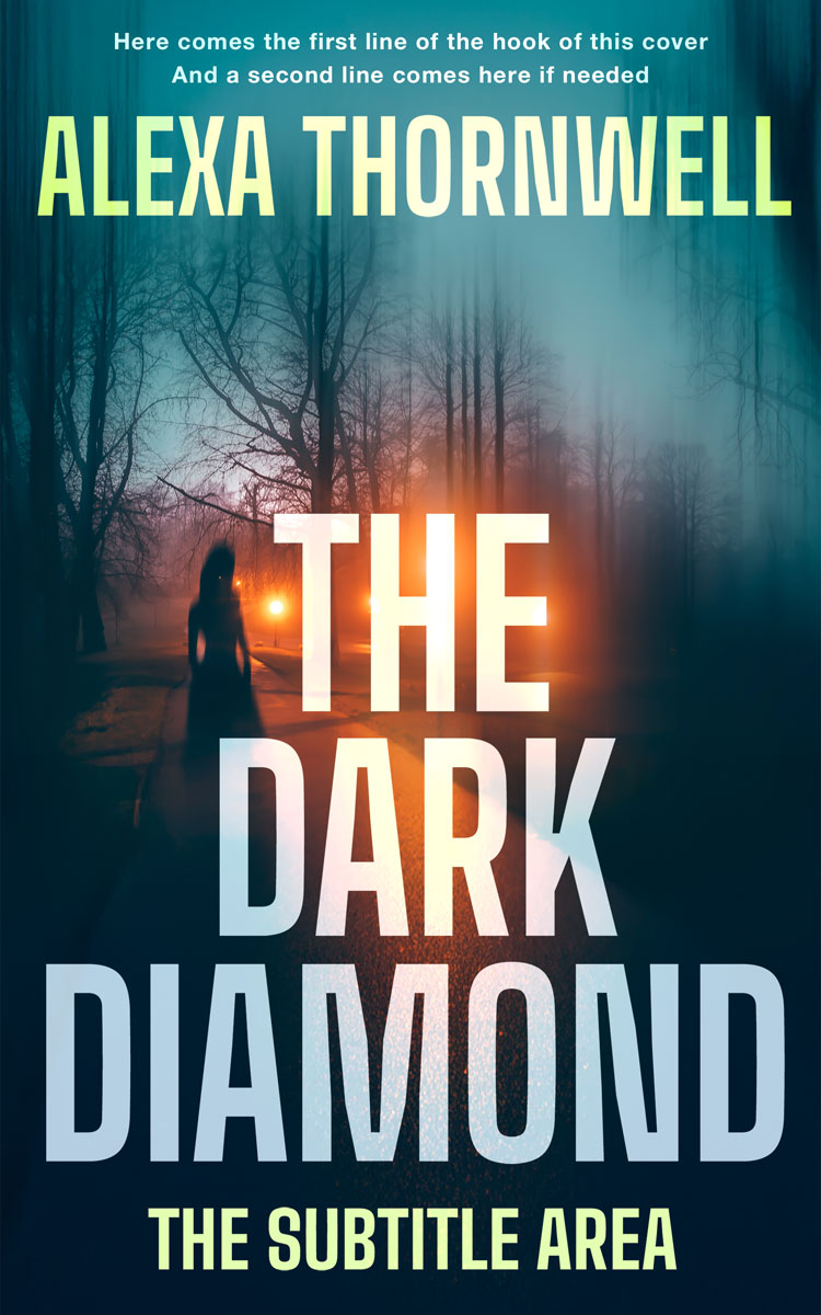 2D view of Premade Mystery & Thriller & Suspense Book Cover - Sisal #36053 | BookCoverZone*