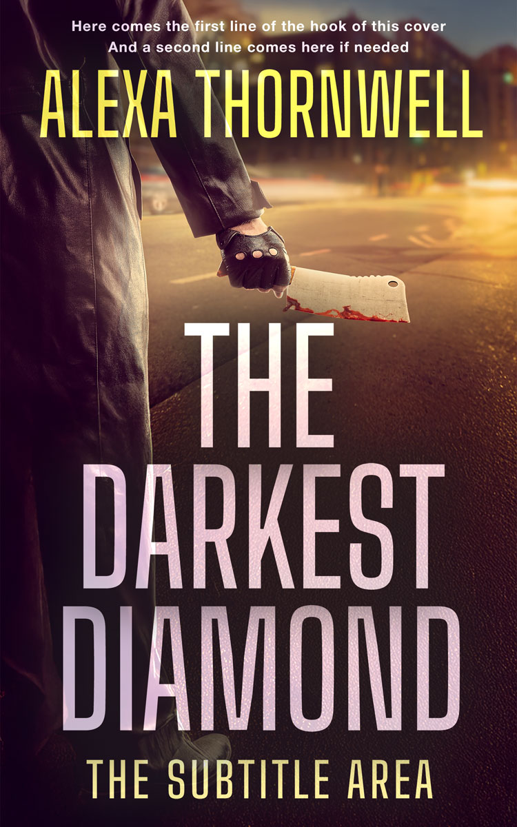 2D view of Premade Mystery & Thriller & Suspense Book Cover - Brandy #36056 | BookCoverZone*