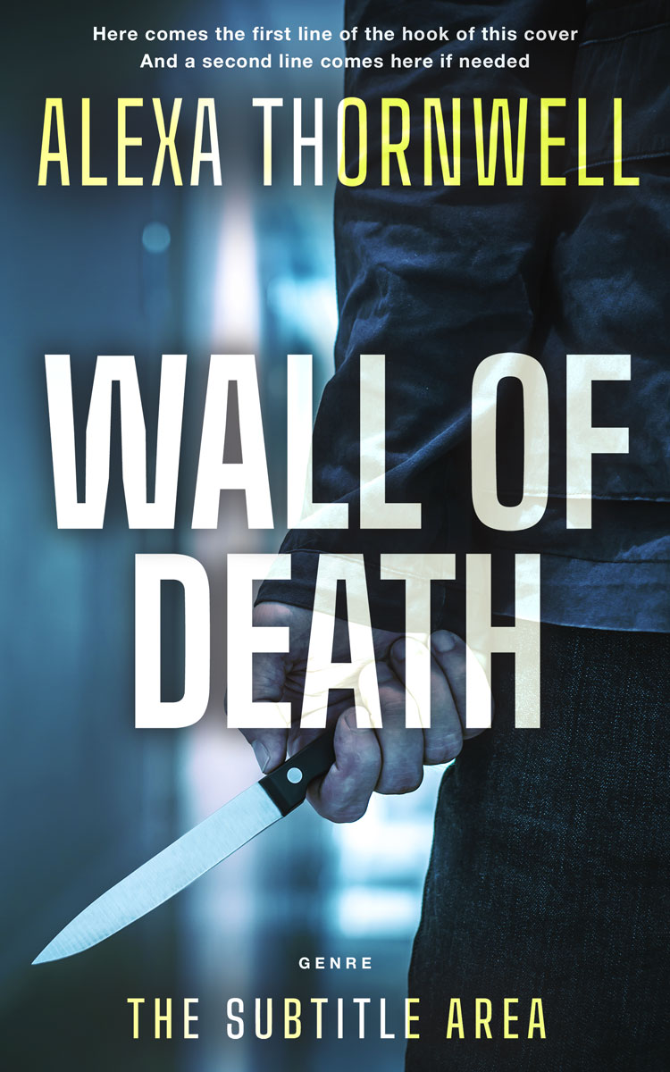 2D view of Custom & Premade Mystery & Thriller & Suspense Book Cover - Ebony Clay #36059 | BookCoverZone*