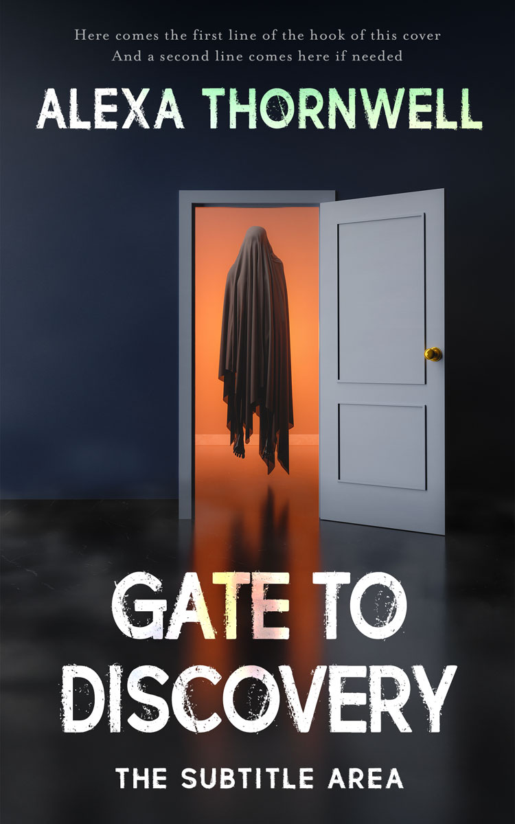 2D view of Premade Horror Book Cover - Baltic Sea #36066 | BookCoverZone*