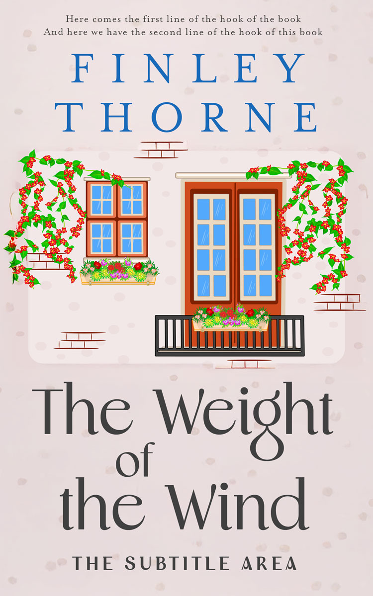 2D view of Premade Literary Fiction Book Cover - Pearl Bush #36083 | BookCoverZone*