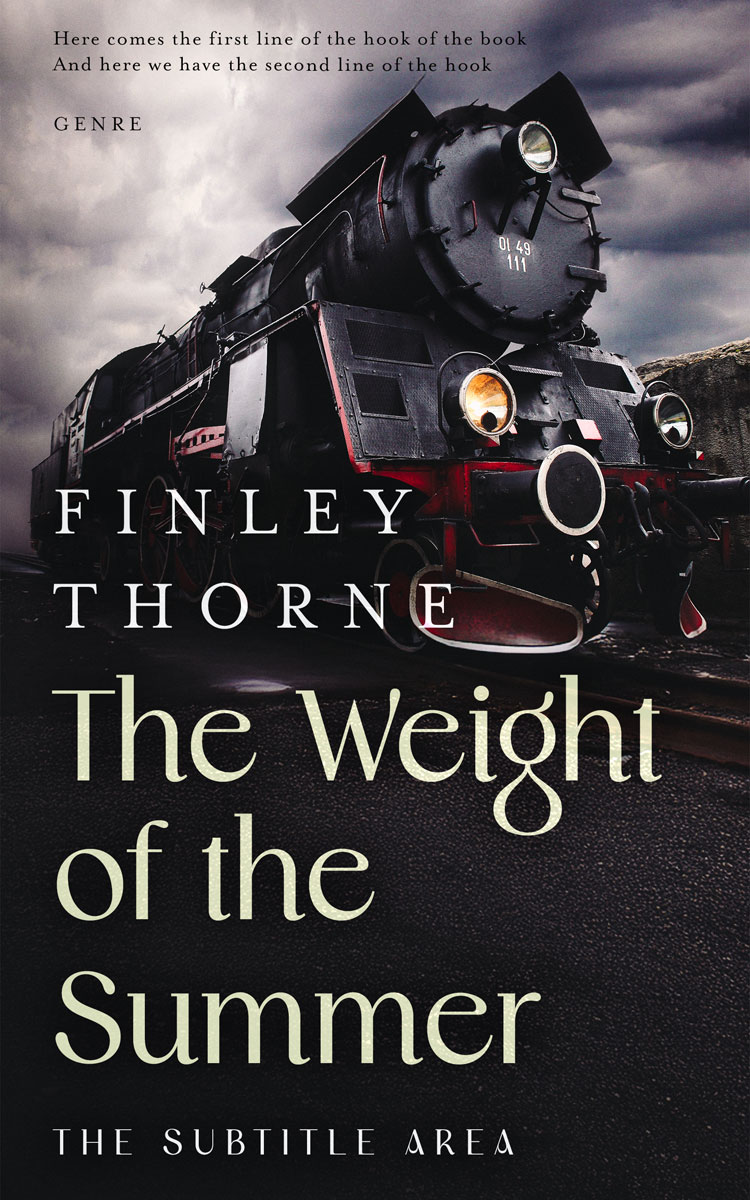 2D view of Premade Action & Adventure Book Cover - Silver Rust #36097 | BookCoverZone*