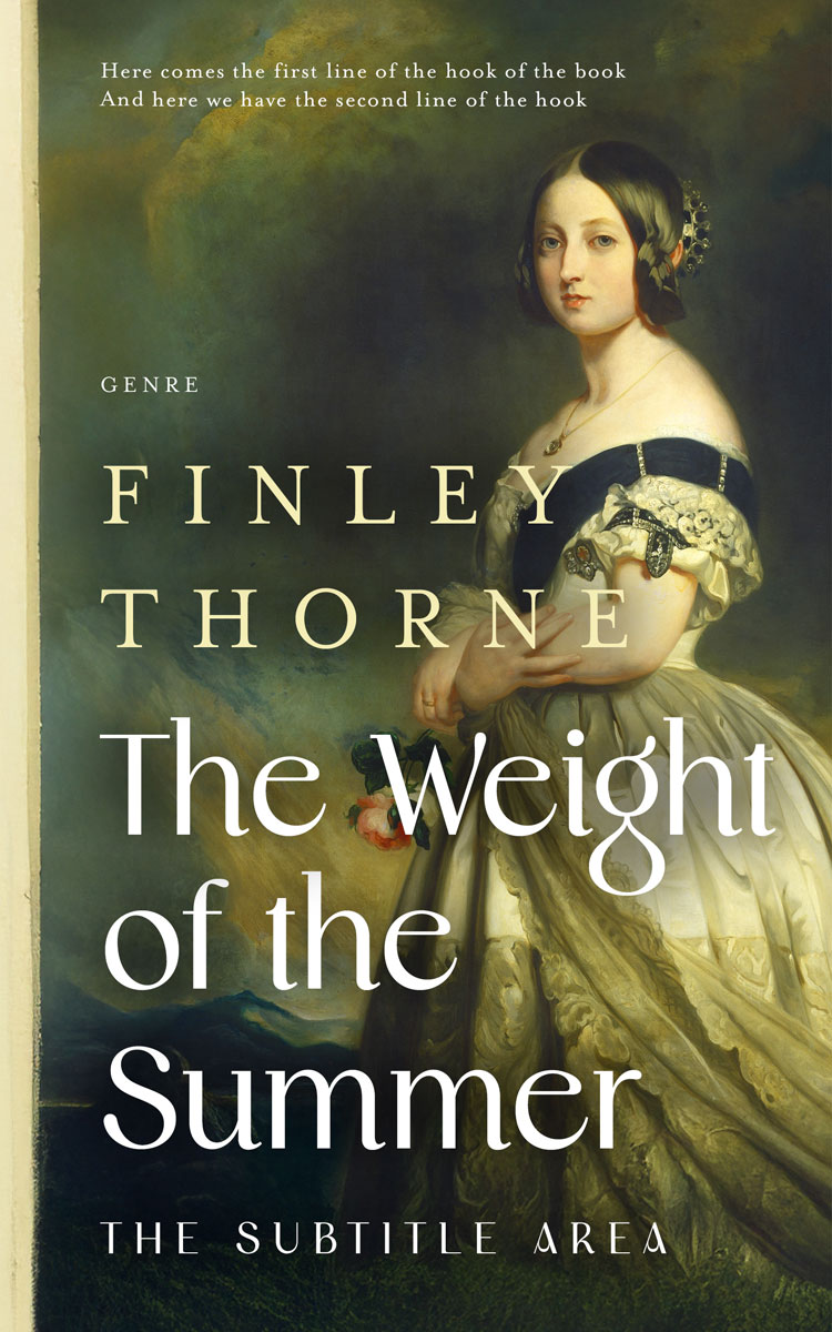 2D view of Premade Historical Book Cover - Kelp #36104 | BookCoverZone*