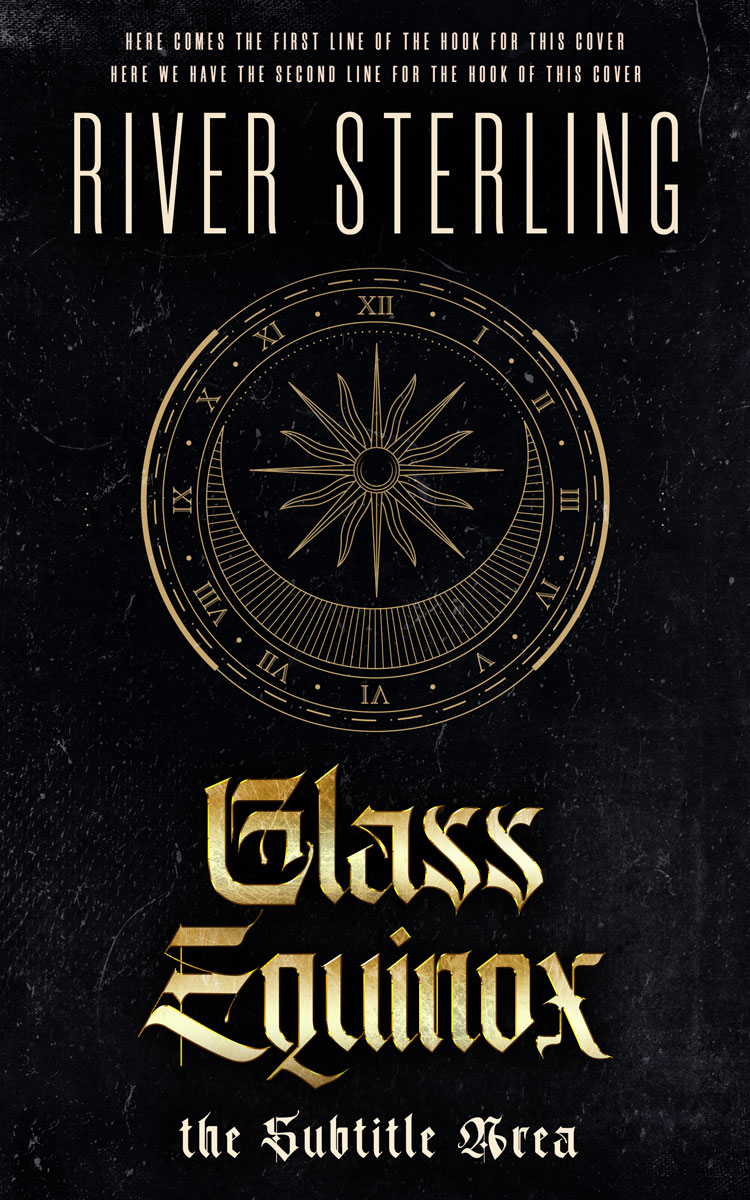 2D view of Premade Fantasy Book Cover - Woodsmoke #36119 | BookCoverZone*