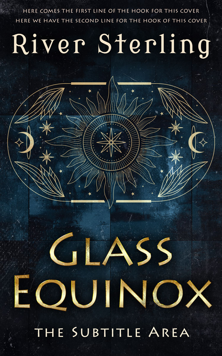 2D view of Premade Fantasy Book Cover - Bunker #36125 | BookCoverZone*