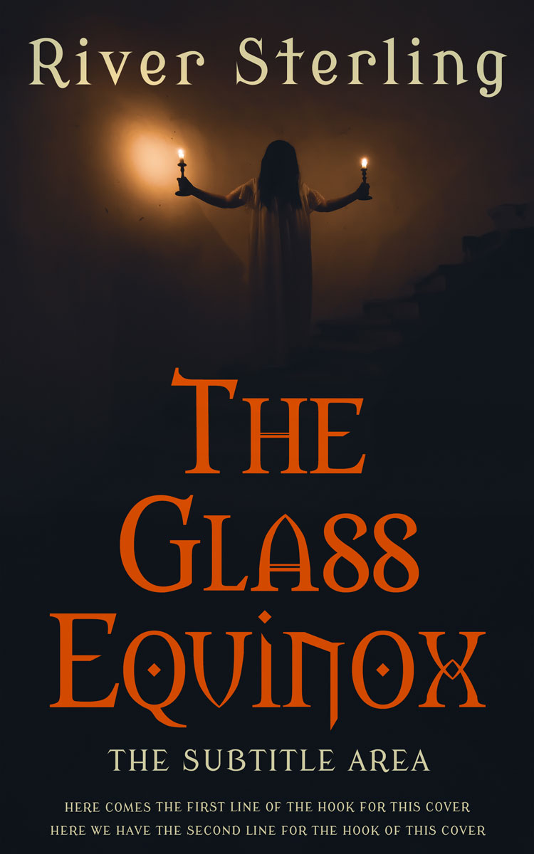 2D view of Premade Horror Book Cover - Baltic Sea #36134 | BookCoverZone*