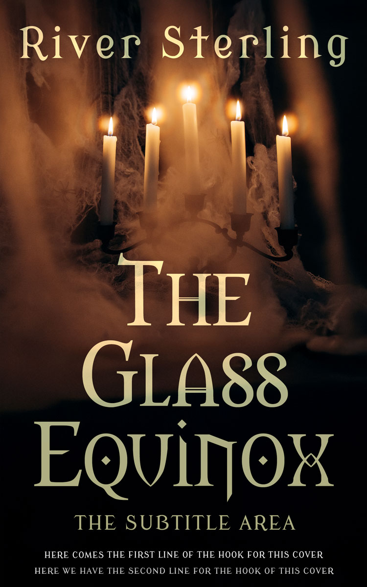 2D view of Premade Horror Book Cover - Night Rider #36135 | BookCoverZone*