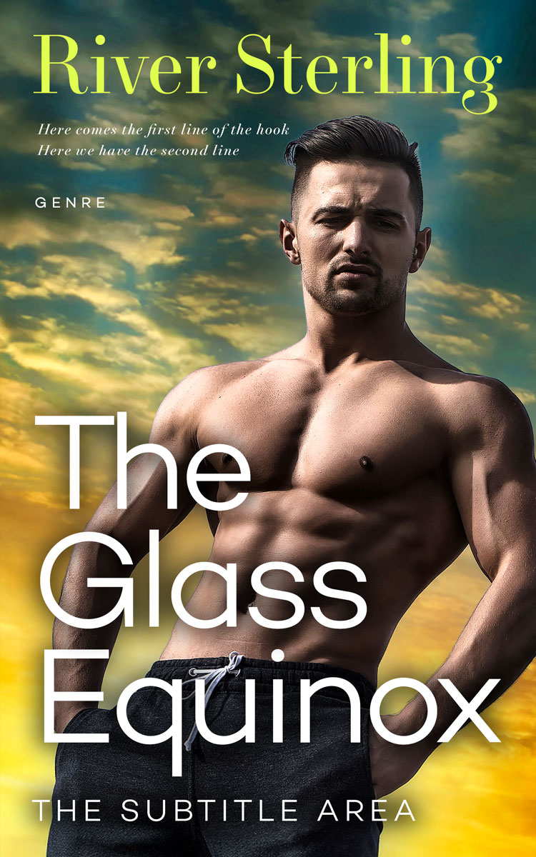 2D view of Premade Romance Book Cover - Lunar Green #36164 | BookCoverZone*