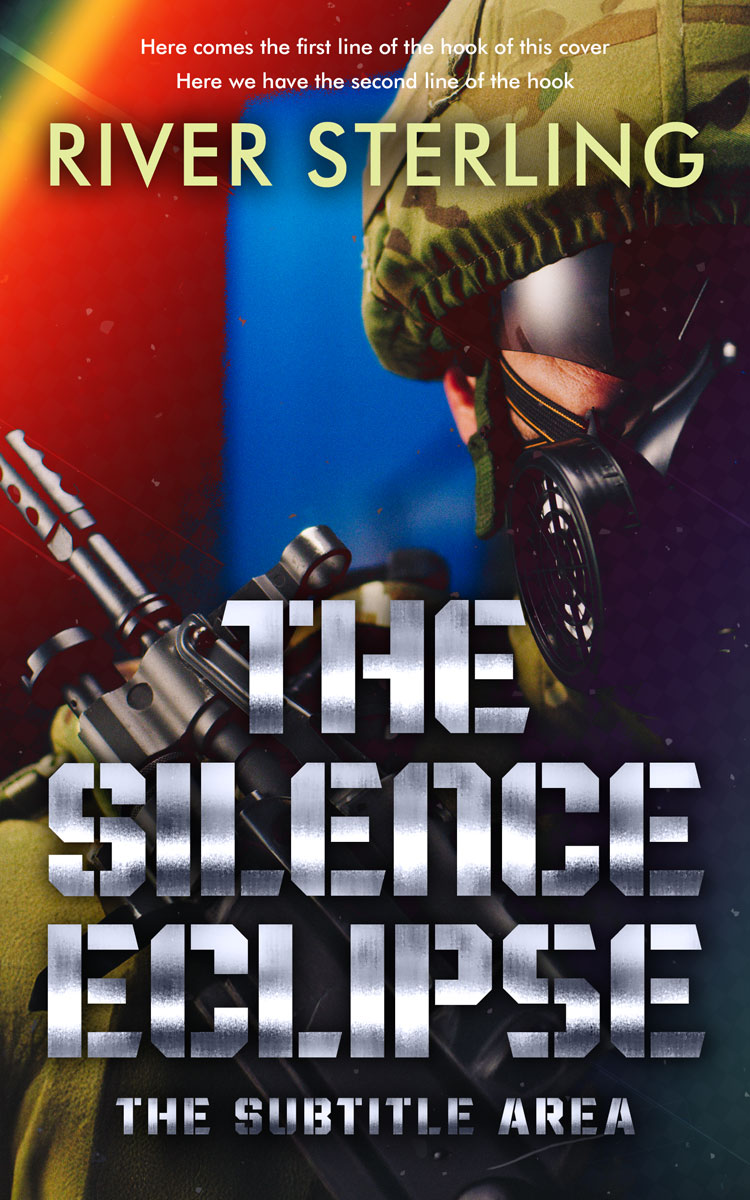 2D view of Premade Mystery & Thriller & Suspense Book Cover - Old Rose #36216 | BookCoverZone*