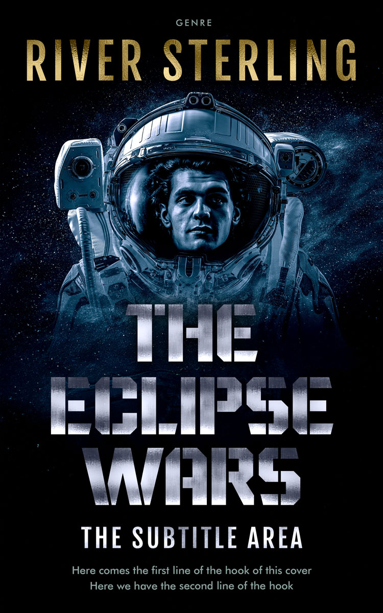 2D view of Premade  Book Cover - Ebony #36237 | BookCoverZone*