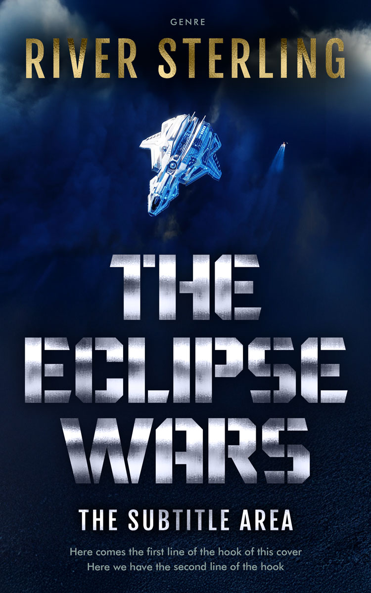 2D view of Premade Science Fiction Book Cover - Black Pearl #36238 | BookCoverZone*