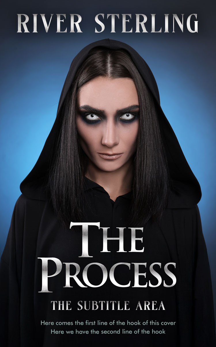 2D view of Premade Horror Book Cover - Woodsmoke #36246 | BookCoverZone*