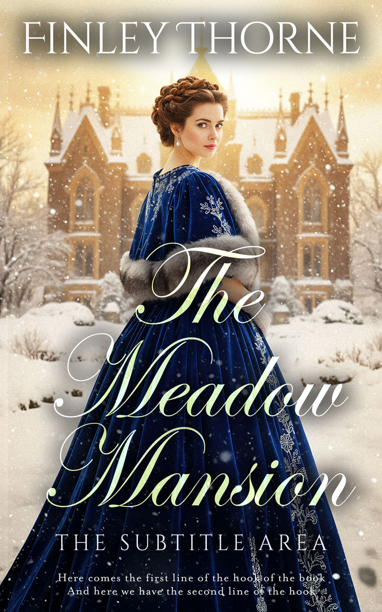 2D view of Premade Historical Book Cover - Vanilla