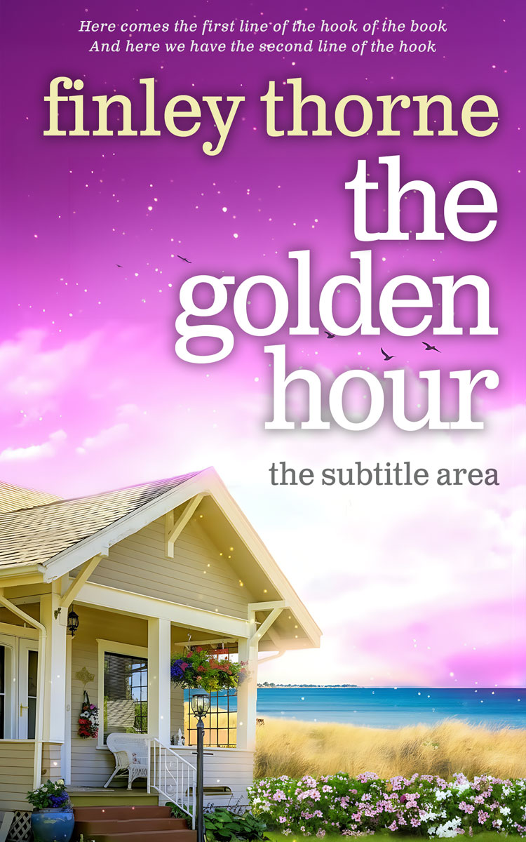 2D view of Premade Literary Fiction Book Cover - Twilight