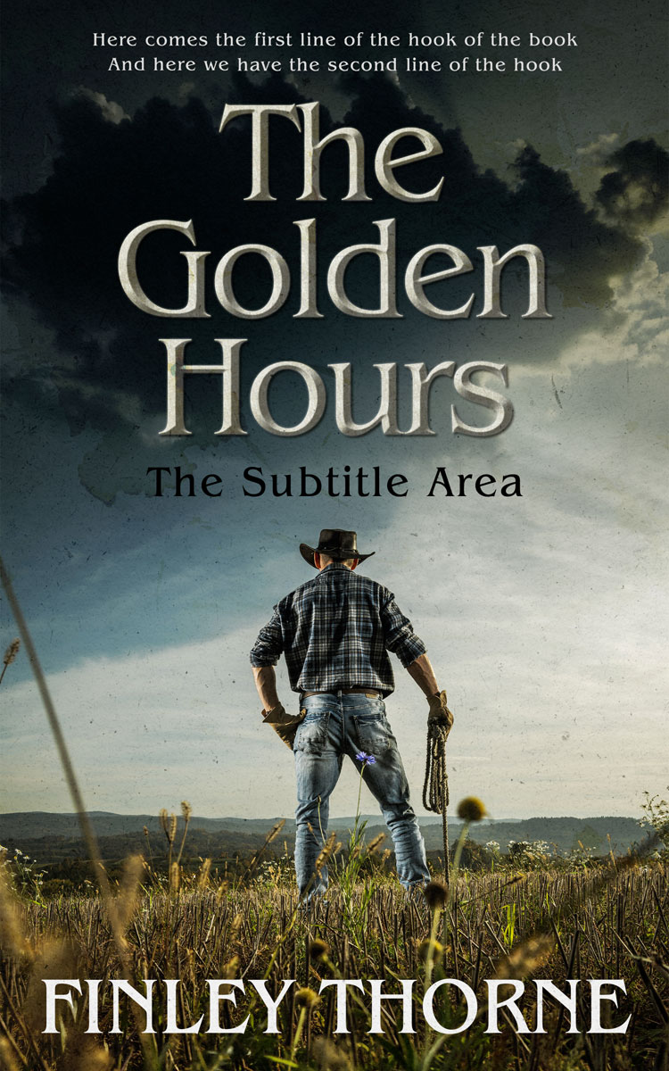 2D view of Premade Nonfiction Book Cover - Kangaroo