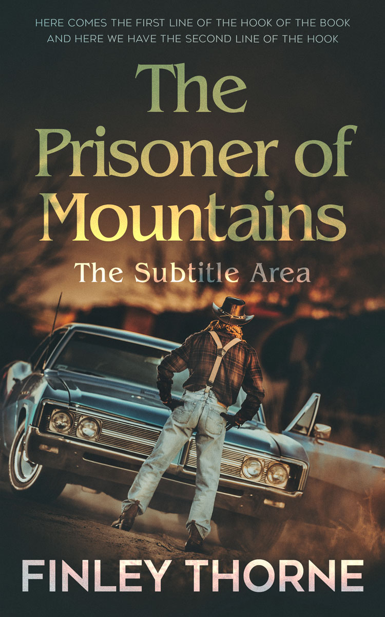 2D view of Premade Mystery & Thriller & Suspense Book Cover - Tuatara