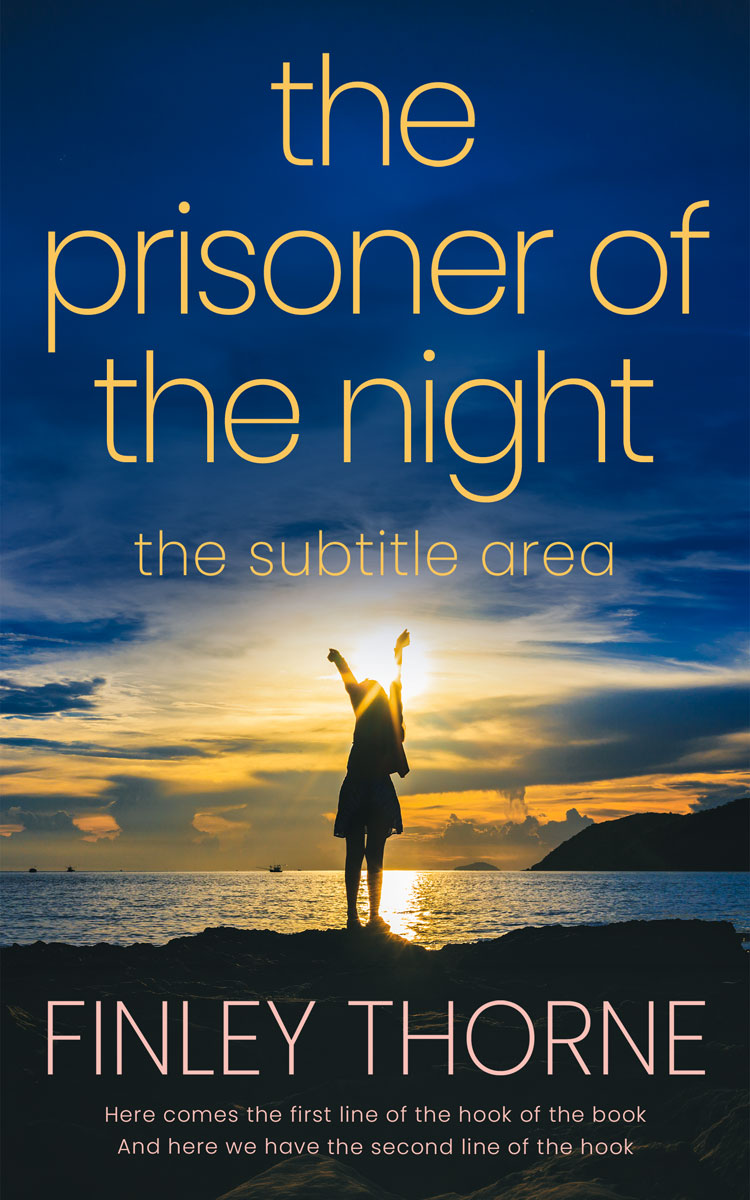2D view of Premade Nonfiction Book Cover - Laser