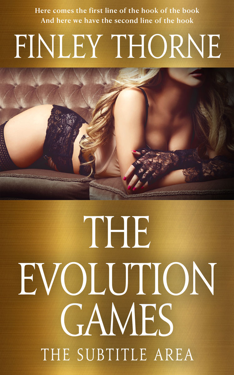 2D view of Premade Erotica Book Cover - Potters Clay