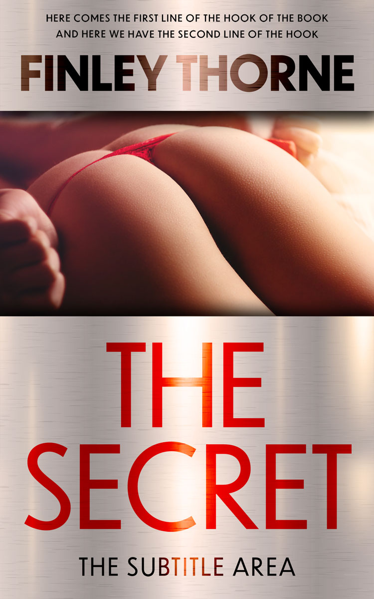 2D view of Premade Erotica Book Cover - Cold Turkey