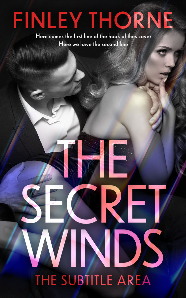 2D view of Premade Mystery & Thriller & Suspense Book Cover - Careys Pink