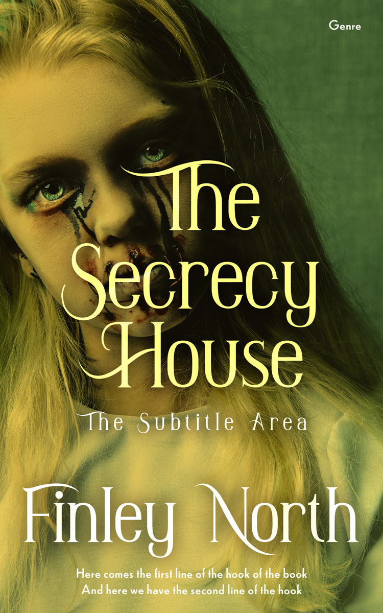 2D view of Premade Mystery & Thriller & Suspense Book Cover - Thatch Green