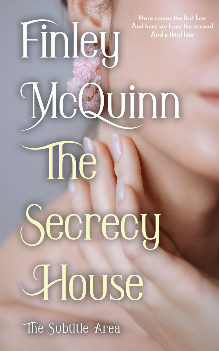 2D view of Premade Romance Book Cover - Thatch #36457 | BookCoverZone*