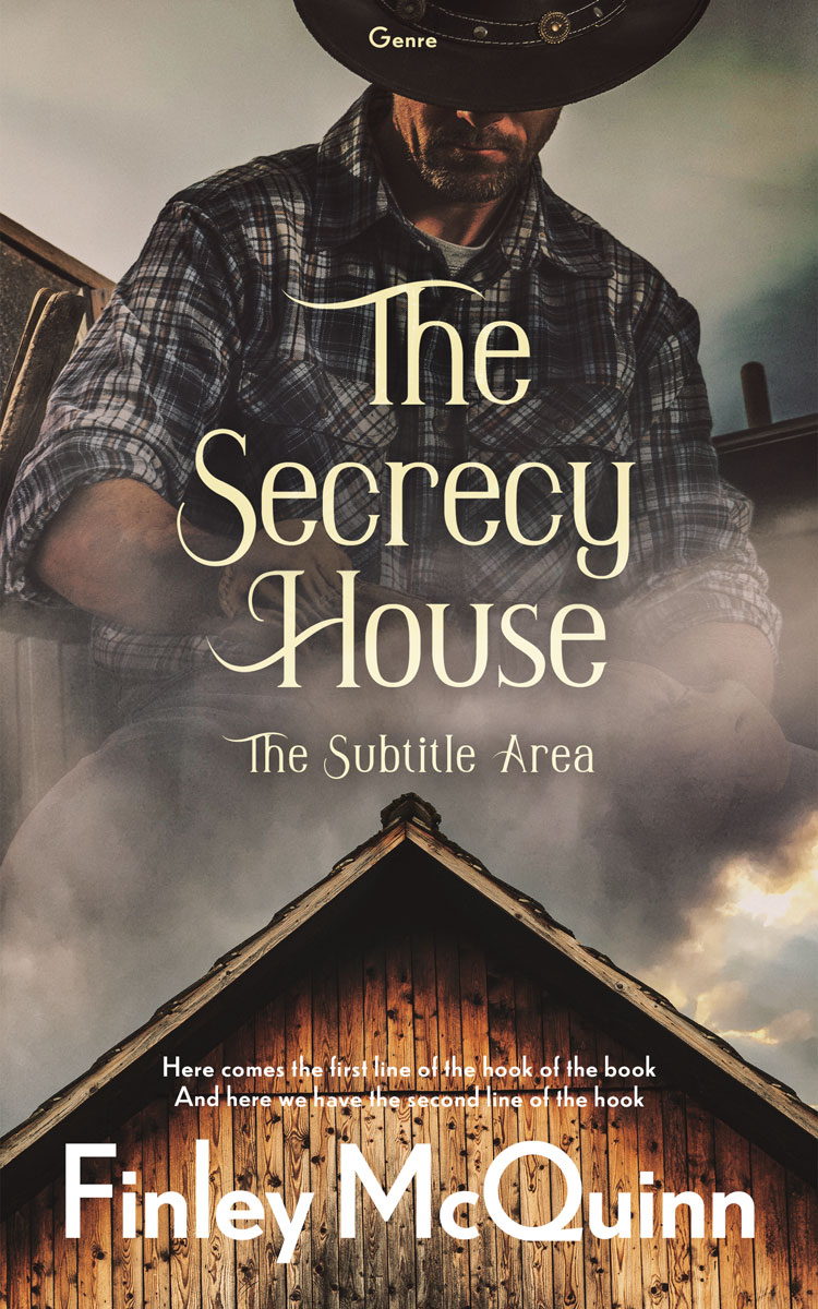 2D view of Premade Western Book Cover - Armadillo #36463 | BookCoverZone*