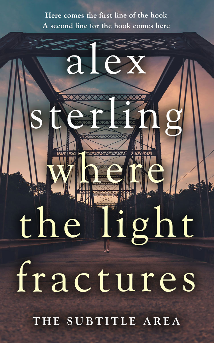 2D view of Premade Mystery & Thriller & Suspense Book Cover - Ship Gray