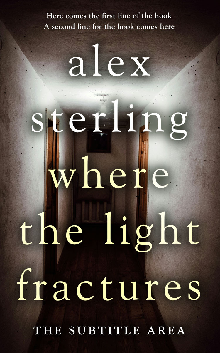 2D view of Premade Mystery & Thriller & Suspense Book Cover - Cocoa Brown