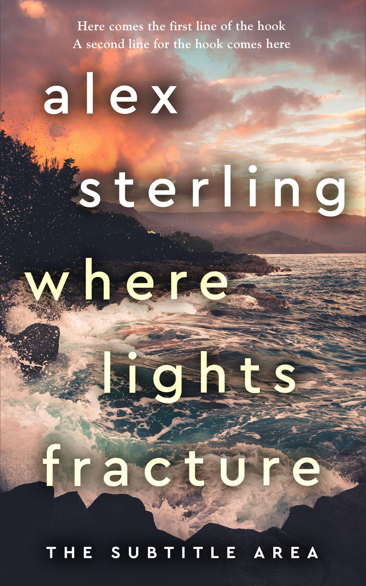 2D view of Premade Literary Fiction Book Cover - Sand Dune #36507 | BookCoverZone*