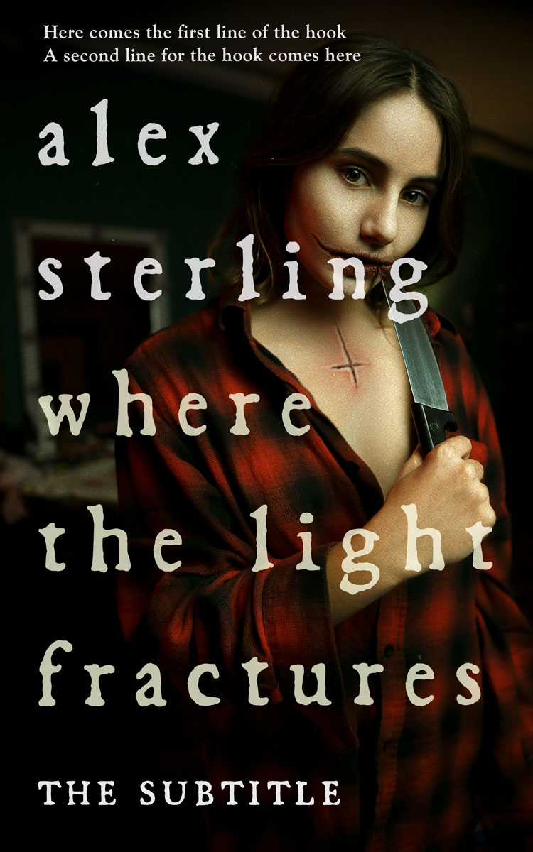 2D view of Premade Mystery & Thriller & Suspense Book Cover - Indian Khaki #36509 | BookCoverZone*