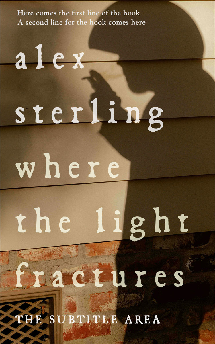 2D view of Premade Mystery & Thriller & Suspense Book Cover - Metallic Bronze #36511 | BookCoverZone*