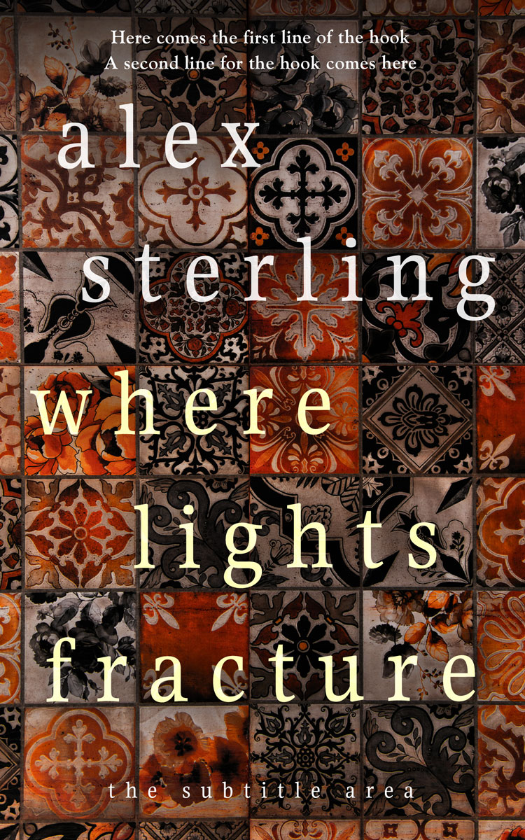 2D view of Premade Travel Book Cover - Cork
