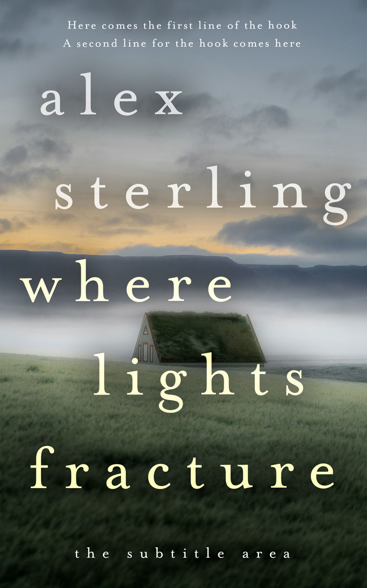2D view of Premade Nature Book Cover - Gunsmoke