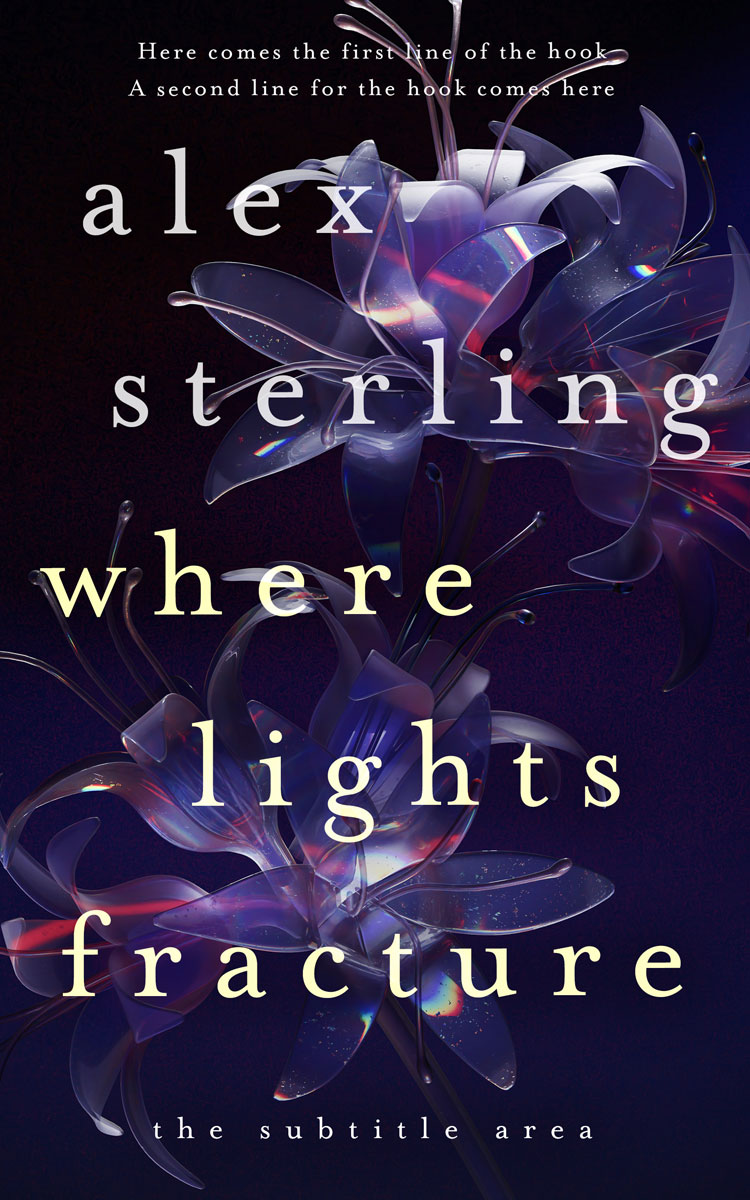2D view of Premade Surreal Book Cover - Haiti